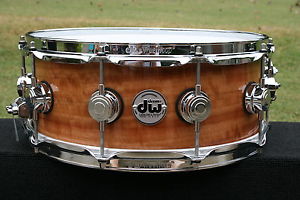 DW Exotic Fiddleback Eucalyptus VLT maple shell - 5.5x14 inch -  stunning