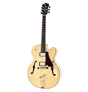 Höfner Super-Luxe E2 Natural RETOURE - HCT-SL-E2-N-0 - inkl. Koffer