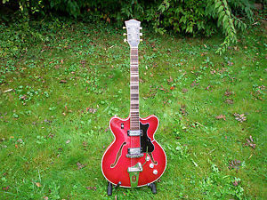 Hofner Thinline 4574 Bj. ca: 1965/'66 - Altersgemäßer sehr guter Zustand