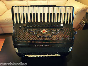 Scandalli Super VI Legendary 1960's "M" model