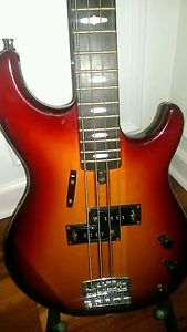 Yamaha BB1200 Cherry Sunburst Used Bass Guitar w/   HardCase Free Shipping