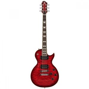 Zemaitis Z Series Z22QQ (TRB) Trans Red Burst Electric Guitar New From Japan