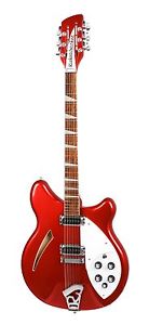Rickenbacker 360/12 RBY Ruby Red RETOURE - inkl. Koffer
