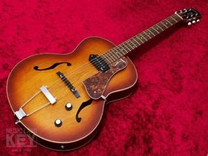 Godin 5th Avenue Kingpin Cognac Burst w/soft case Free shipping Guiter #S179