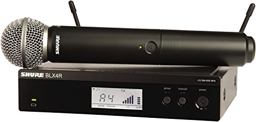 Shure BLX24R/SM58-H10 Wireless Vocal Rack Mount System with SM58 Handheld