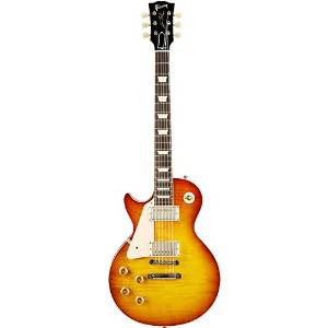 Gibson Custom Shop LPR94LHVOITNH1 1959 Les Paul Reissue VOS-LH Solid-Body Electric Guitar, Ice Tea