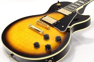 Epiphone Les Paul Custom Plus Vintage Sunburst Electric Guitar Free Shipping