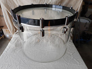 Drum Craft Series 8 Gong Drum Acrylic Made for Stefan Schwarzmann of Accept.