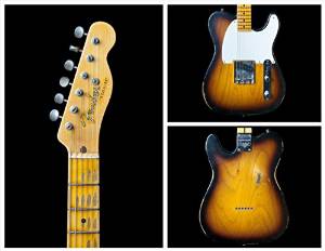 Fender Custom Shop 1955 Relic Esquire 2015 Ltd. Ed. - 2-Tone Sunburst