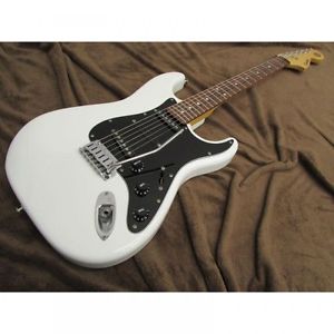 Combat Order Stratocaster White Alder Body Used Electric Guitar Deal From Japan