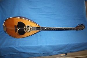 Bouzouki Mandolin Bowlback Eyer Ero Tlaipoltou Xpnkiouipou 1930 ~Make Offer~ FS