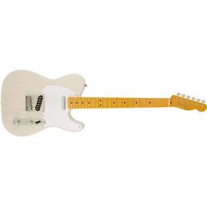 Fender Classic '50s Telecaster Lacquer Maple Neck Electric Guitar White Blonde