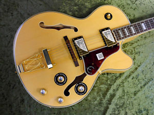 Free Shipping New Epiphone Joe Pass Emperor II Pro -Natural- Electric Guitar