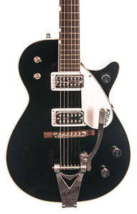 Gretsch G6128T-TVP Guitarra,Negro,TV Jones Camionetas,con el caso Segunda Mano