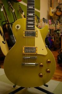 Burny RLG-50 '59 MODEL Gold Top Used Electric Guitar with Soft Case JP F/S