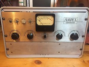 VINTAGE Ampex 350 Tube Preamp Modded with power supply + Gator 6u Rack