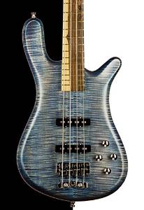 Warwick Custom Shop 2015 Limited Edition Streamer LX Bass, Bleached Ocean Blue