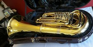 Yamaha professional YBB 641 4 valve rotary tuba