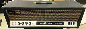 Vintage Sunn 2000S All Tube Bass Amplifier Head, Original, 120w, Recent Service