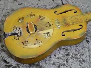 1929 National Triolian Resonator Free Shipping Vintage w/HC