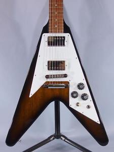 Free Shipping Gibson 2015 Japan Limited Flying V Vintage Suburst Electric Guitar
