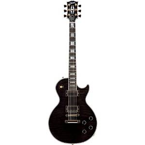 Gibson Custom Made to Measure Figured Les Paul Custom Transparent Black