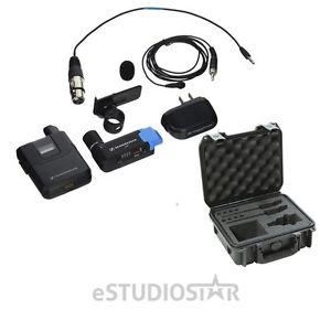 Sennheiser AVX Lav Digital Wireless Set w/ SKB Case, BA20 Recharging Battery Pk