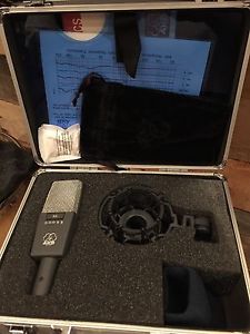 AKG 414 B XLS Condenser Microphones EXCELLENT Condition