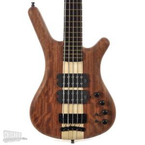 Warwick Corvette $$ NT 5 String Electric Bass, bubinga, oil finish