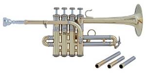 Bach AP190 Stradivarius "Artisan" - A/Bb Piccolo Trumpet, Lacquer