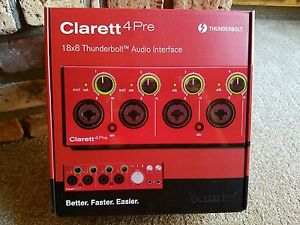 Focusrite Clarett 4 Pre Audio Interface