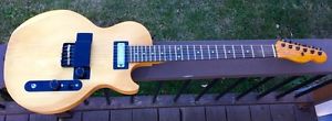 Coodercaster w/ Valco lapsteel & Teisco foil type pickups LP/Tele gold ry cooder