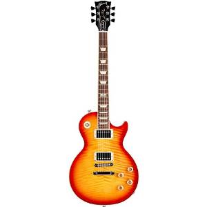 Gibson USA LPSP14HPCH1LP Standard Plus 2014 Heritage Cherry Sunburst Perimeter Solid-Body Electric Guitar