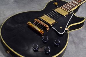 Epiphone Les Paul Custom Ebony Used Guitar Free Shipping from Japan #g408