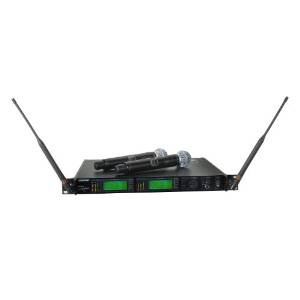 Shure UR24D+/BETA58-G1 Wireless Microphones and Wireless Microphone Systems, Black