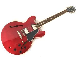 Gibson USA ES-335 Semiako guitar cherry red acoustic electric 06 T2100526