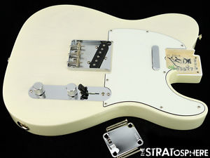 Fender American 64 RI Telecaster Tele LOADED BODY Nitro White Blonde SALE