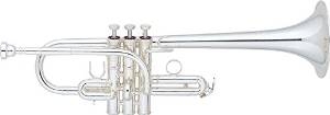 YTR9635 Custom Heavy Wall E/Eb Trumpet Silver