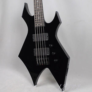 B.C.Rich Paolo Gregoletto Signature 5string NT Warlock Bass PS5WBK New