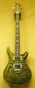 Free Shipping Paul Reed Smith Custom 24 Semi Hollow 10top Jade