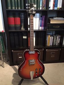 Messenger Guitar 1967 Musicraft Made Famous by Mark Farmer REAL DEAL, Refinish