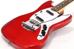 Fender Japan MG69 MH Candy Apple Red Used Electric Guitar F/S From JAPAN
