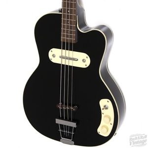 Kay Pro Bass Reissue Black With Deluxe Hard Case