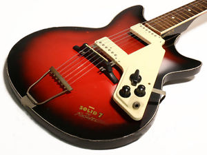 Rosetti  early60s Super Solid7 Used  w/ Hard case