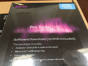 Avid Pro Tools HD12 Software with ilok 2  and suport plan New Free Shipping