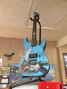Esp Guitars Limited Addition Heavy-Metal Number One Graphic Series Guitar  2013