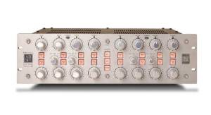 New Avalon Design | AD-2000 Series Pure Class-A Dual-Mastering Ultimate Tone Control 4-Band Active/Passive Equalizer, AD2077 with Balanced In-Out, True Bypass, B2T External Power Supply, and Cables (Silver)