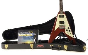 2005 Gibson Flying V Electric Guitar - Worn Cherry w/ Case