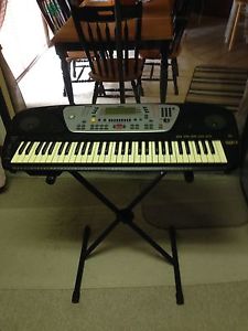 GEM General Midi WK-1 Keyboard w/ Heavy Duty Case, Stand, Etc.