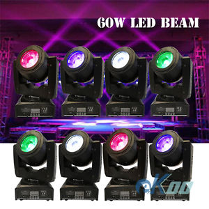 NEW 8 Units 60W LED Beam Moving Head DMX Stage Light DJ Club Party American
